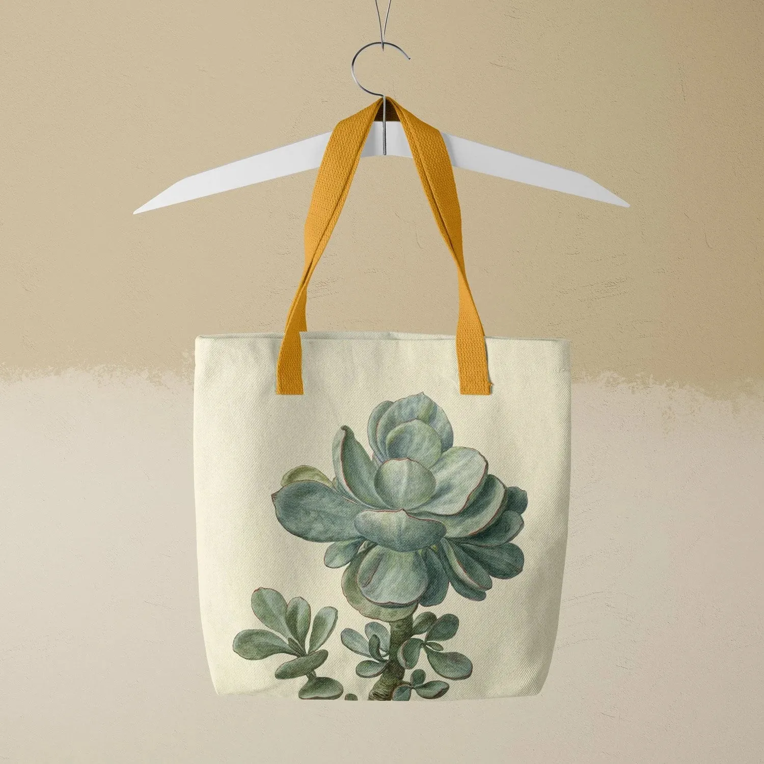 Little Green Man - New Dawn Succulent Tote Bag