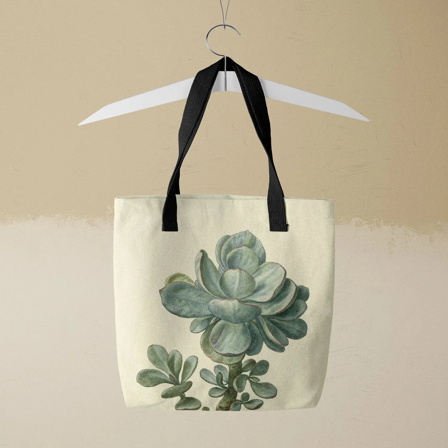 Little Green Man - New Dawn Succulent Tote Bag