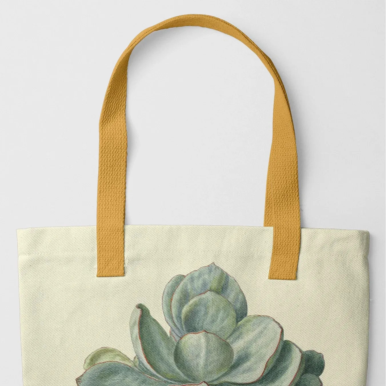 Little Green Man - New Dawn Succulent Tote Bag