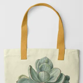 Little Green Man - New Dawn Succulent Tote Bag