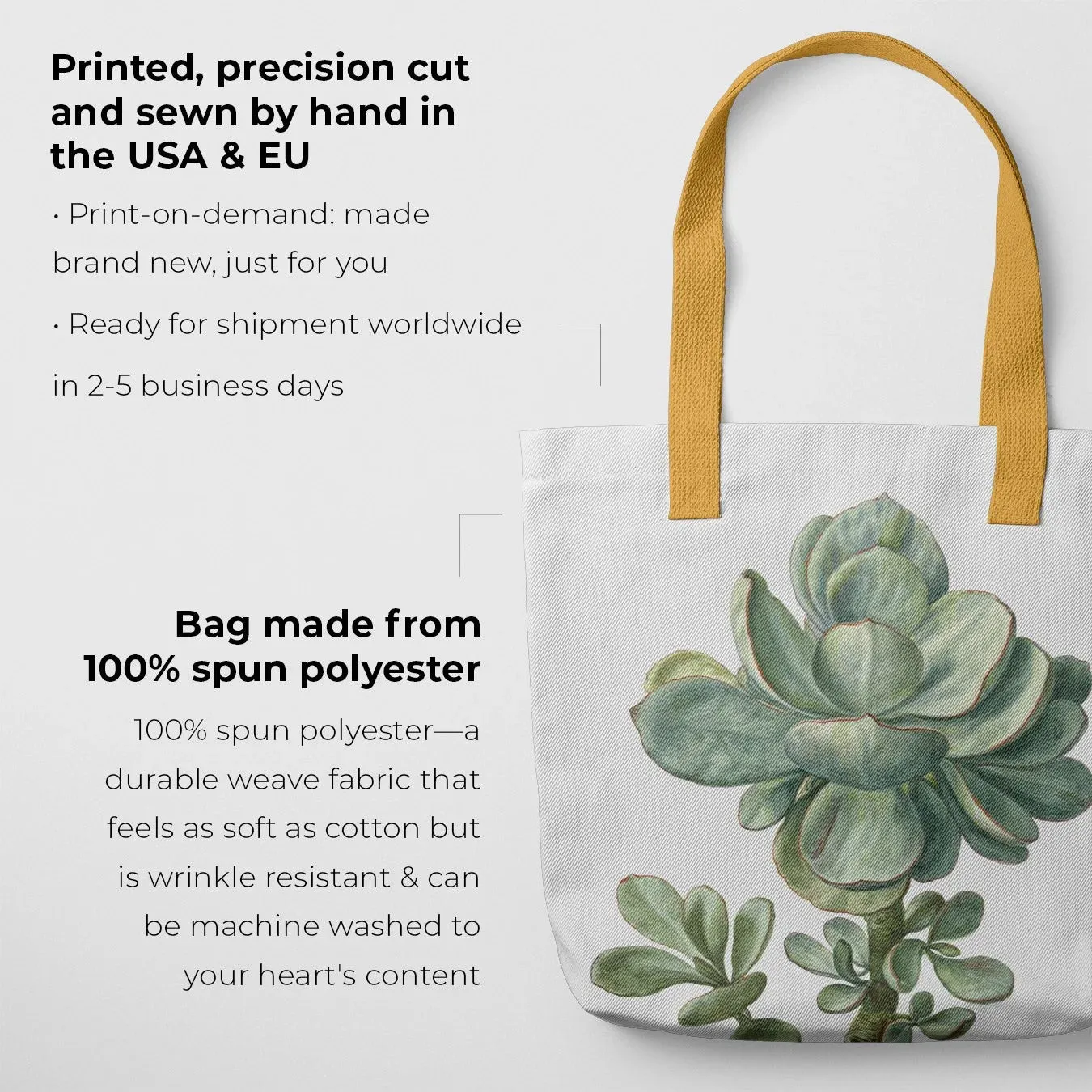 Little Green Man - Silver Bullet Succulent Tote bag
