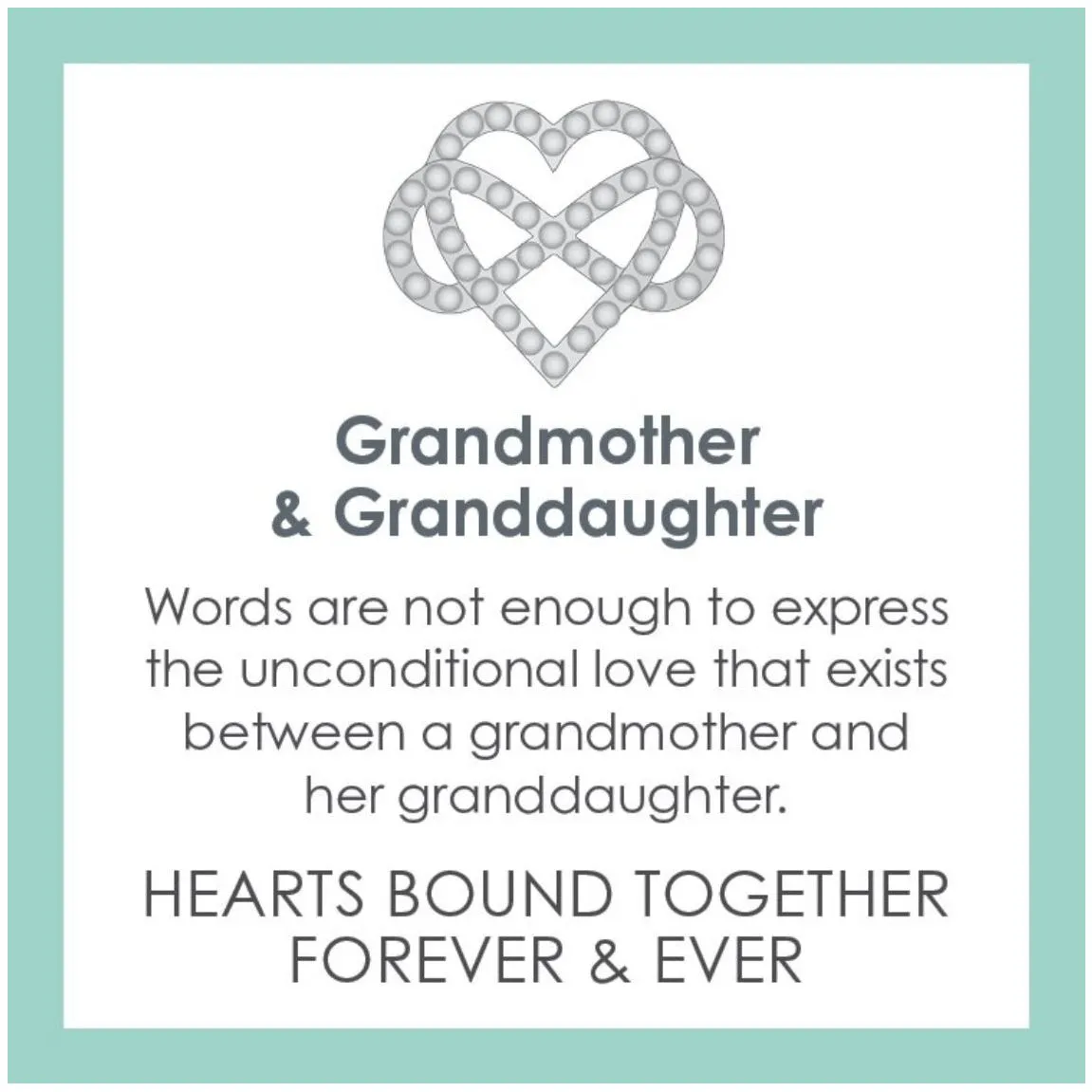 Lola Grandmother and Granddaughter Pendant