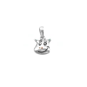 Mack Cow Head 92 Sterling Silver Pendant