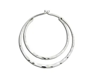 Mark Steel Earrings-H26SS