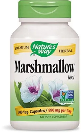 Marshmallow Root 480 Mg 100 Capsules Pack Of 2