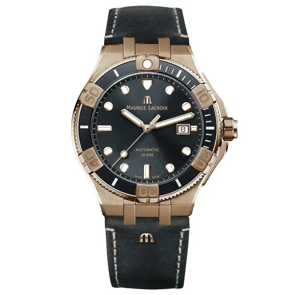 Maurice Lacroix - AIKON Venturer Bronze Case Watch 43mm AI6058-BRZ0B-330-2