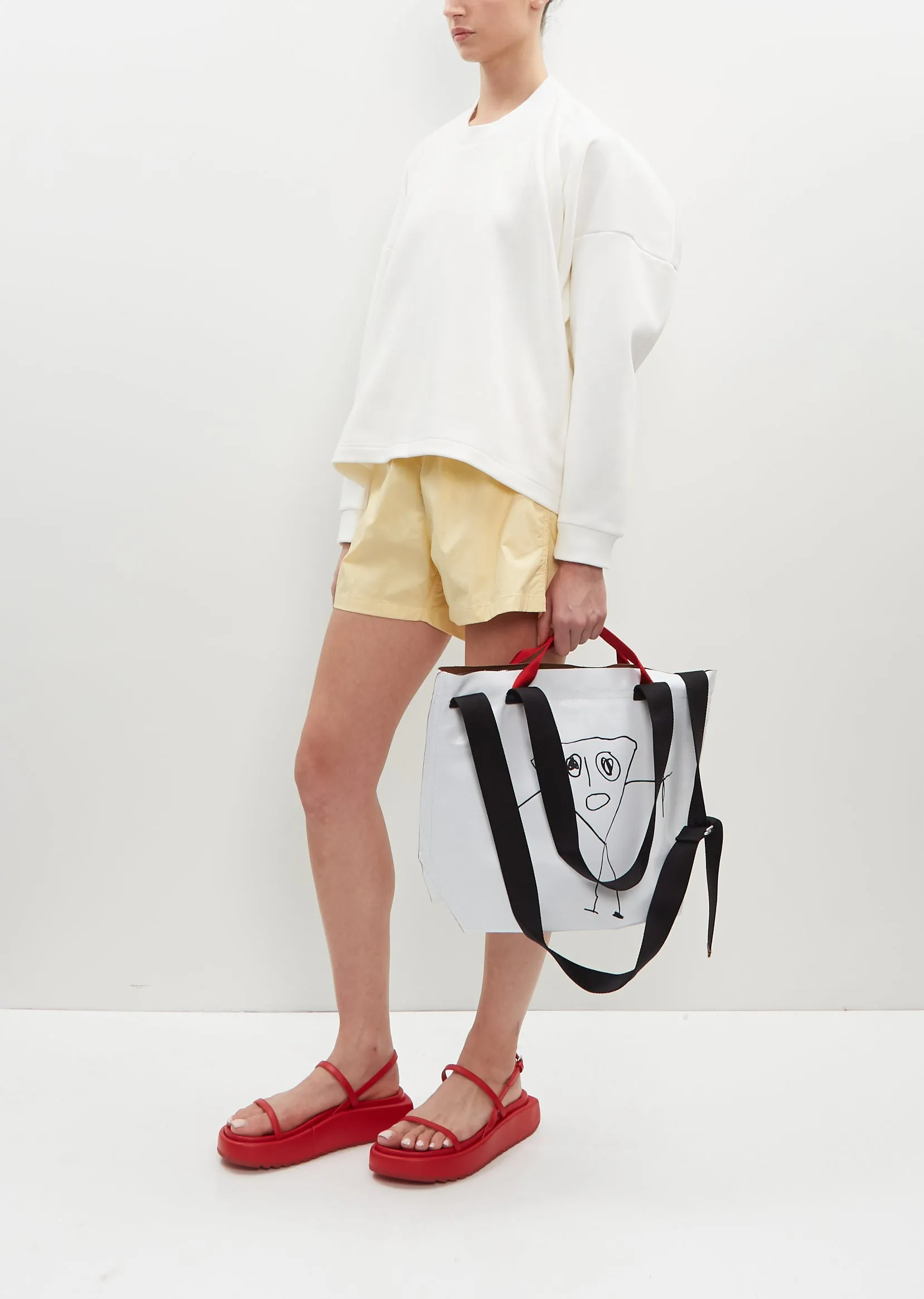 Medium Printed Shopper Bag