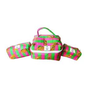 Melondrop Quilted Pouch Set