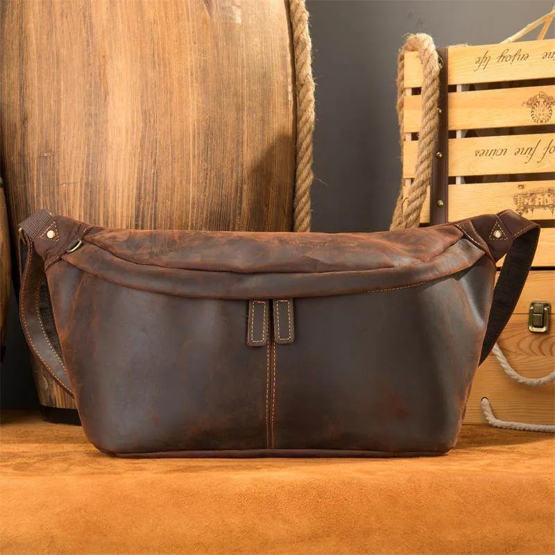Mens Large Crossbody Sling Bags Travel-Ready Outdoor