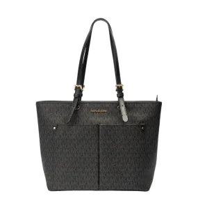 Michael Kors Jet Set Logo Pocket Tote Bag