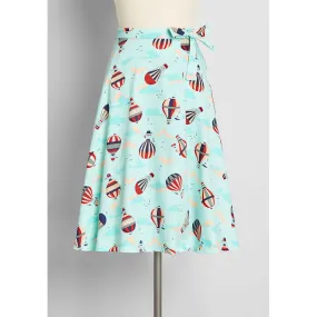 ModCloth Feels Like Soaring Wrap Skirt