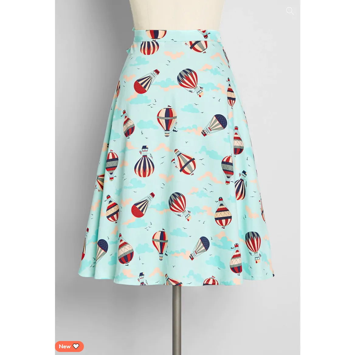 ModCloth Feels Like Soaring Wrap Skirt