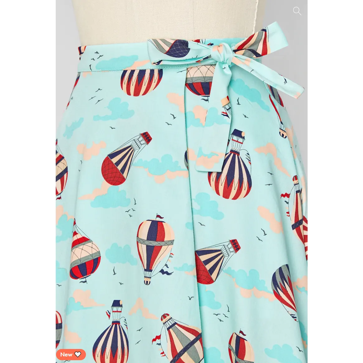 ModCloth Feels Like Soaring Wrap Skirt