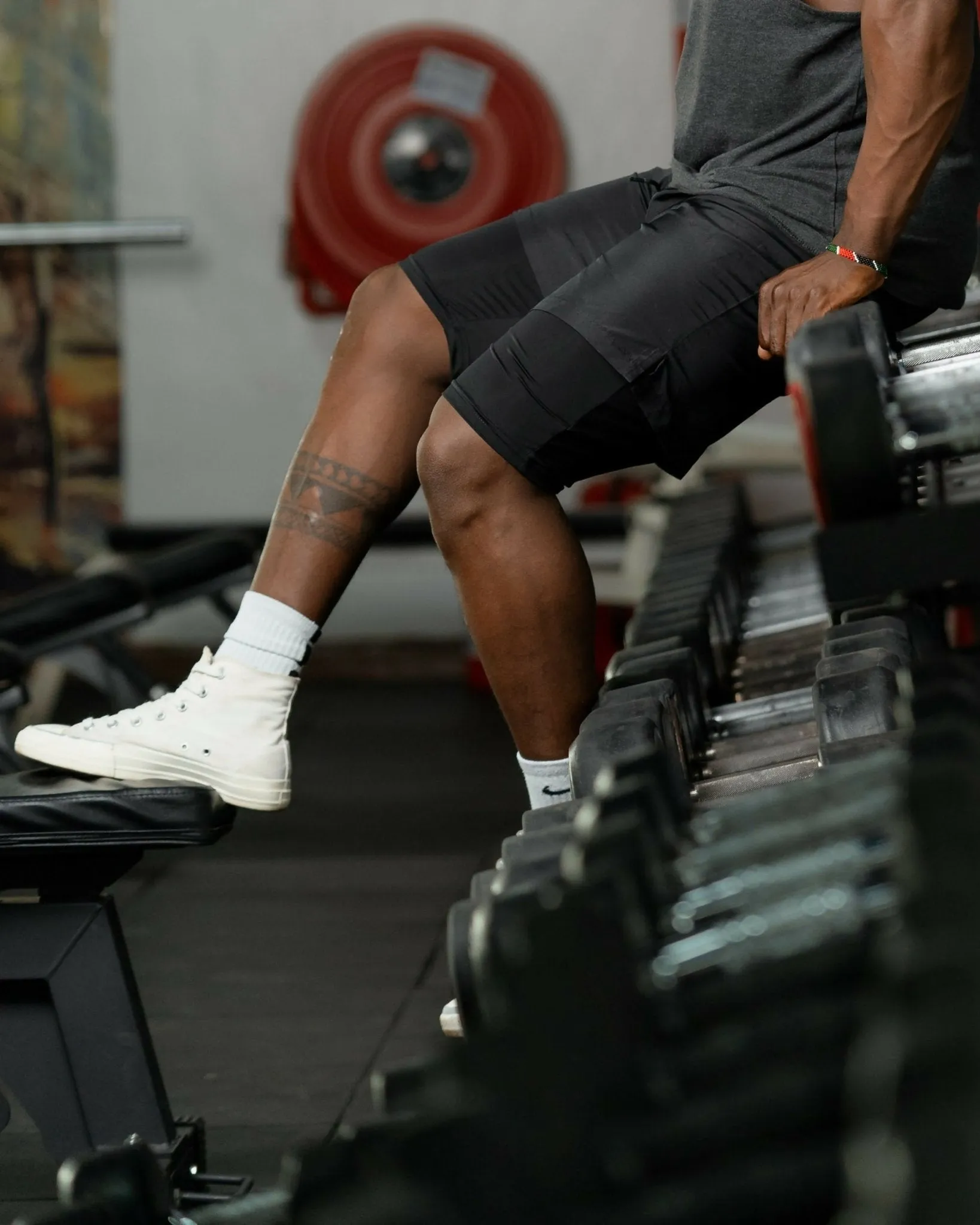 Modest Workout 2in1 Short Shorts - Black