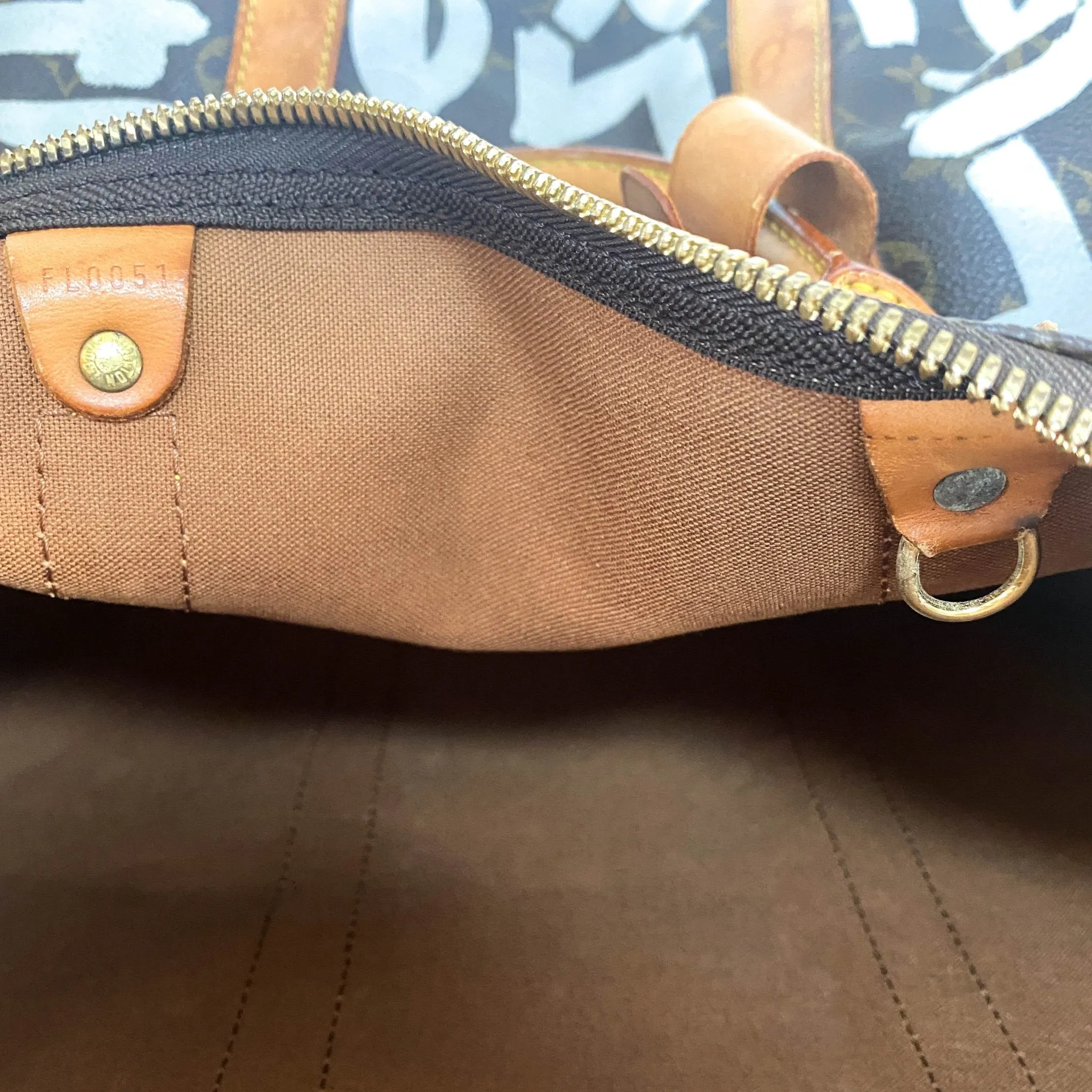 Monogram Graffiti Keepall 50 M92197