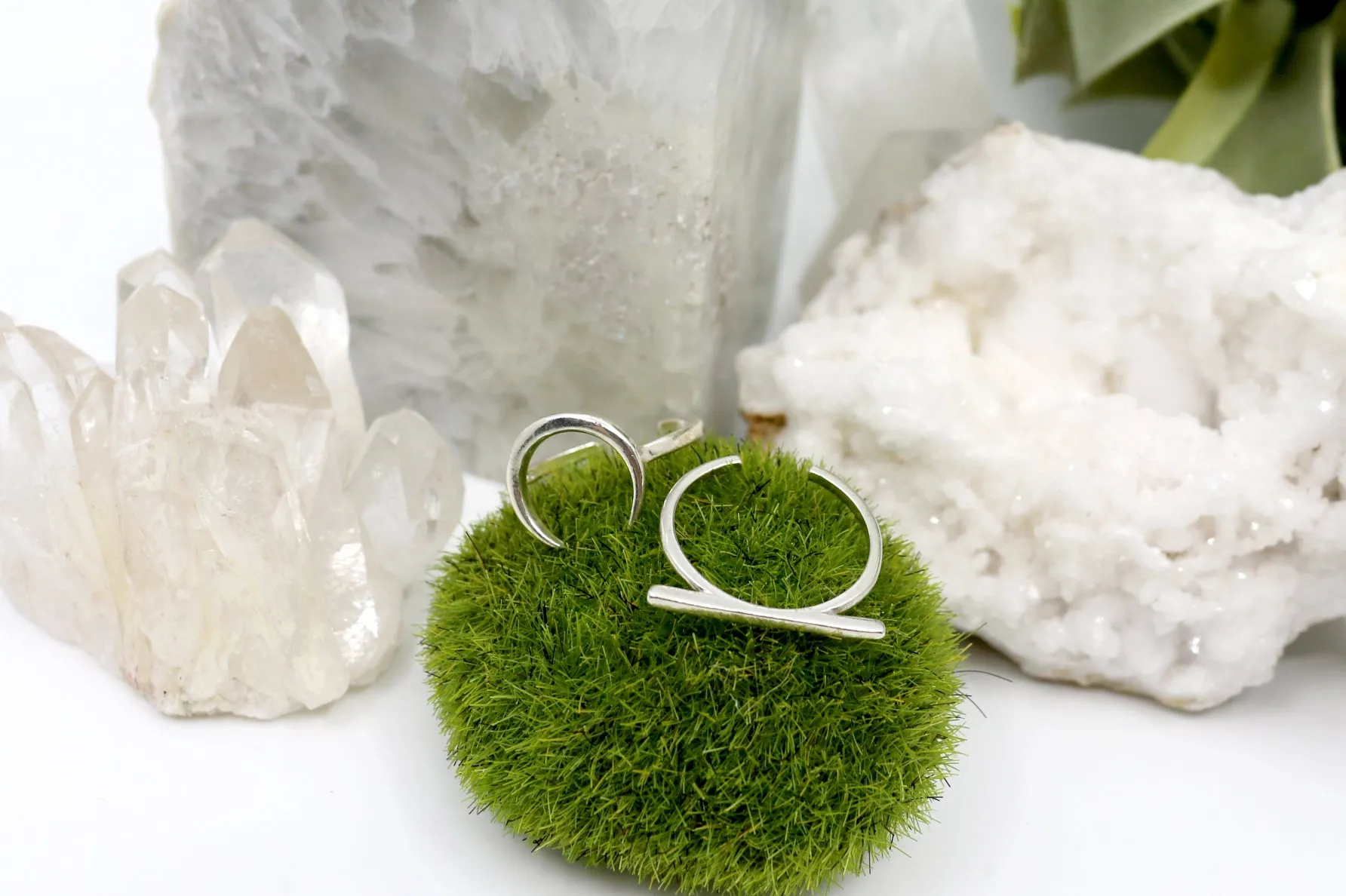 Moon Me // Crescent Ring, Vermeil or 925 Sterling Silver, Gifts for Her, Boho Jewelry // BH-R016