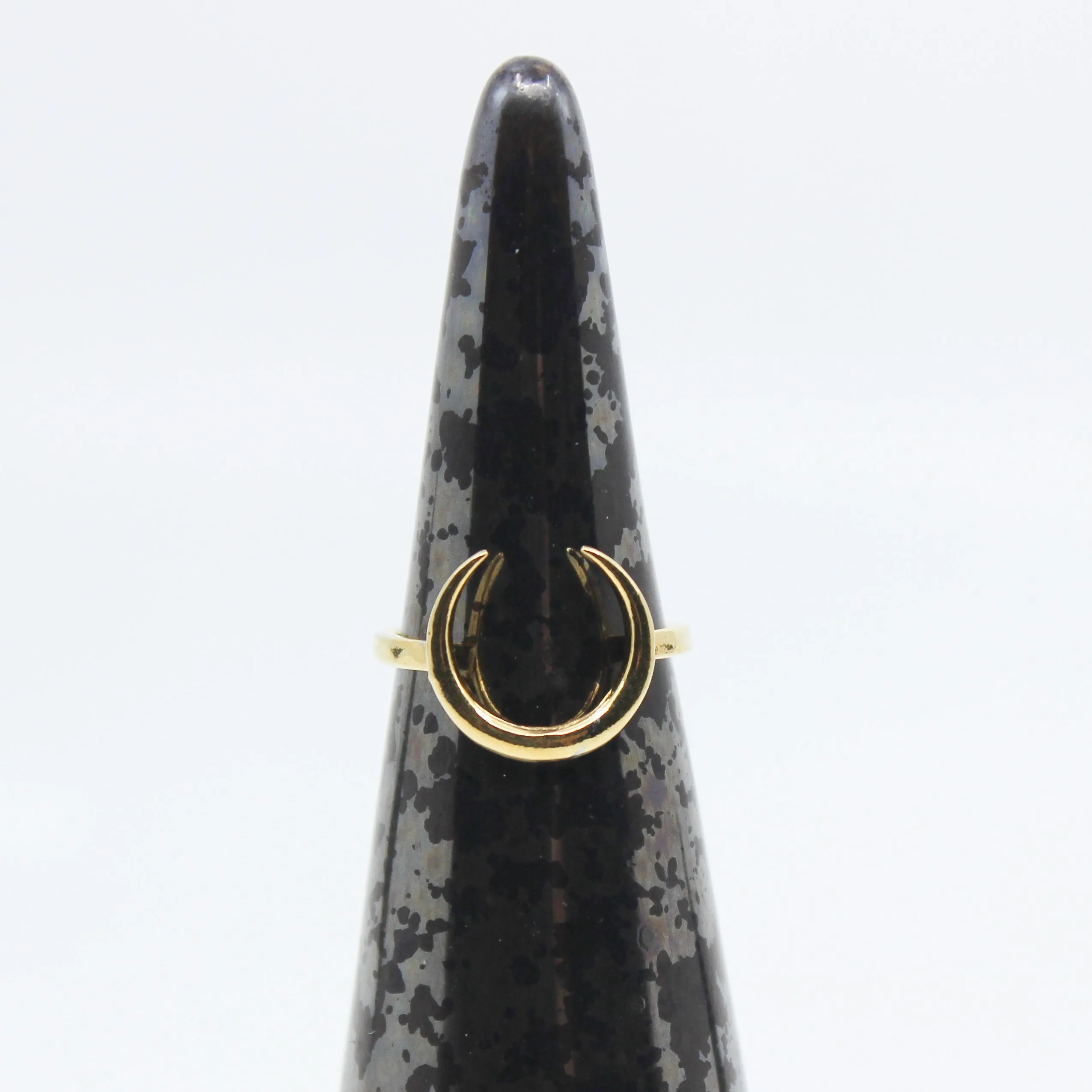 Moon Me // Crescent Ring, Vermeil or 925 Sterling Silver, Gifts for Her, Boho Jewelry // BH-R016