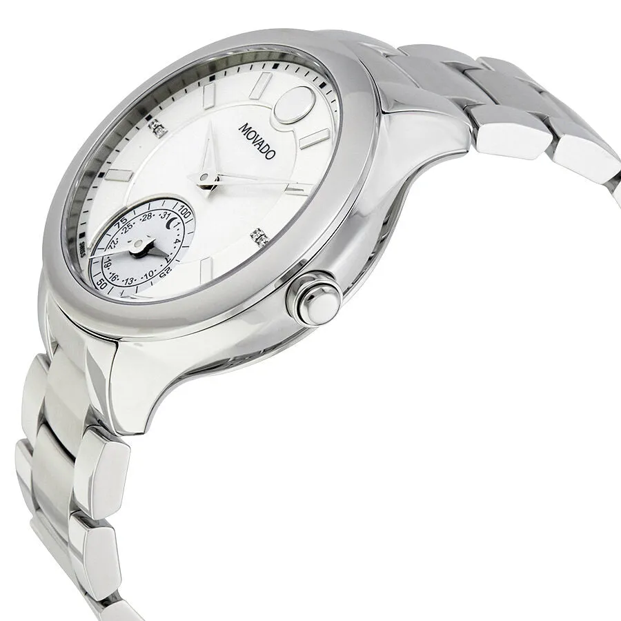 Movado Bellina Motion White Mother Of Pearl Dial Ladies Smart Watch 0660004