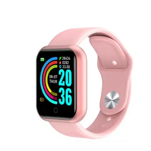 New Arrival Y68 D20s Fitpro App Waterproof Sport Fitness Tracker Smart Watch