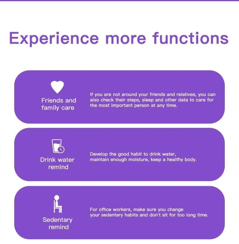New Luxury Lady's Bluetooth Smart Watch Bracelet Waterproof Fitness Heart Rate Blood Pressure Tracker For iPhone Androids