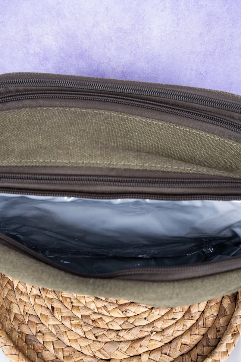 NGIL Green Travel Ready Toiletry Bag