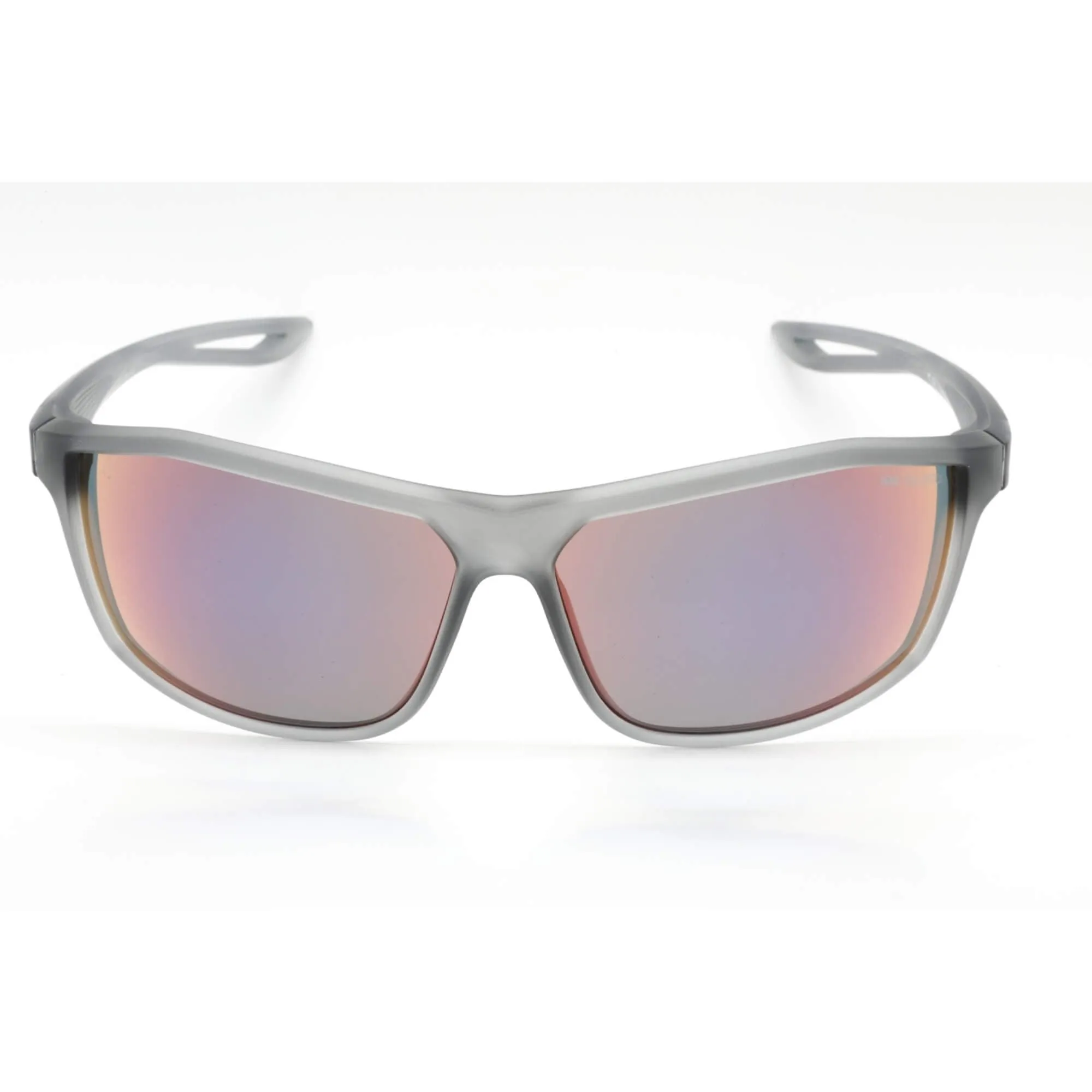 Nike Unisex Sunglasses - Matte Grey Wraparound Shaped Frame | INTERSECT M EV1060 016