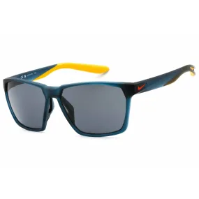 Nike Unisex Sunglasses - Matte Noise Aqua Rectangular Frame | MAVERICK EV1094 440