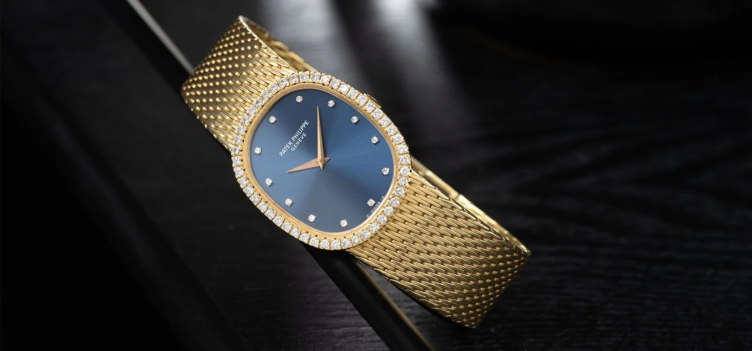 Patek Philippe Ellipse D’Or Yellow Gold with Diamonds Ref 3748/9