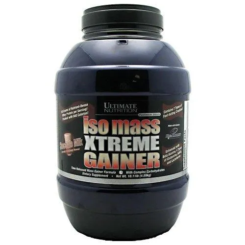 Platinum Series Iso Mass Xtreme Gainer Chocolate Milk Flavor 10.11 Lbs.