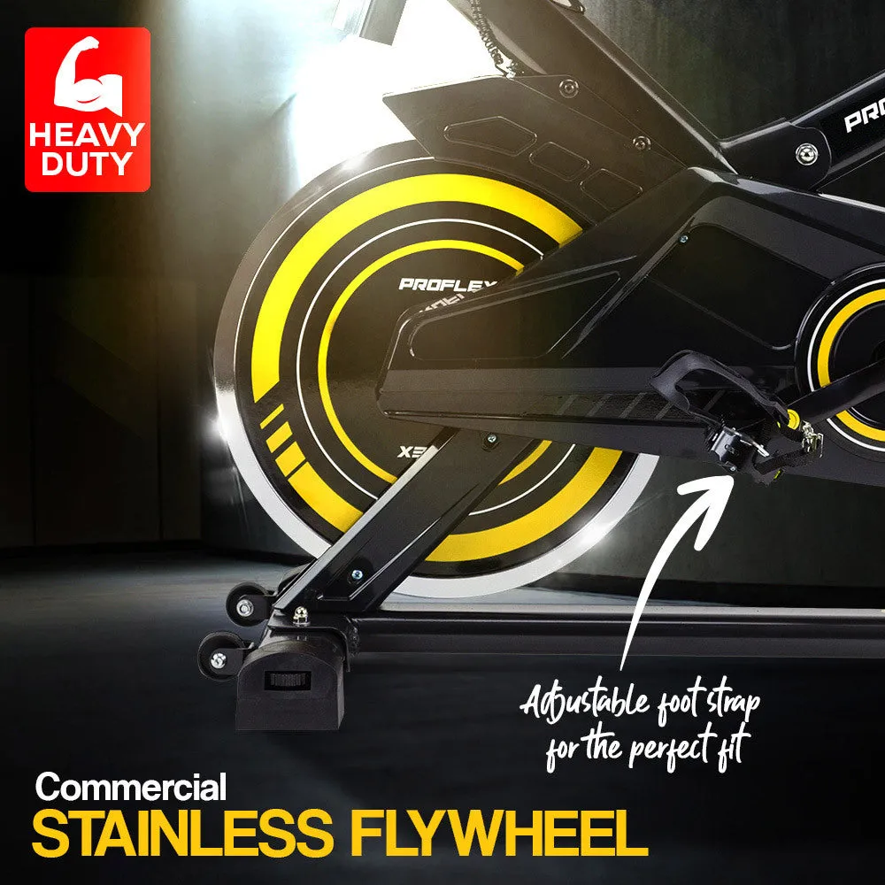 PROFLEX SPN750 II Commercial Spin Bike - Yellow