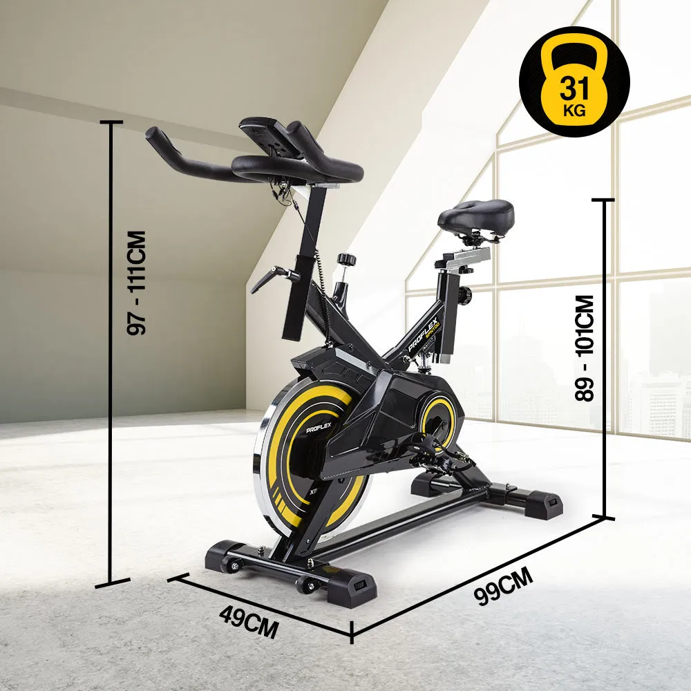 PROFLEX SPN750 II Commercial Spin Bike - Yellow