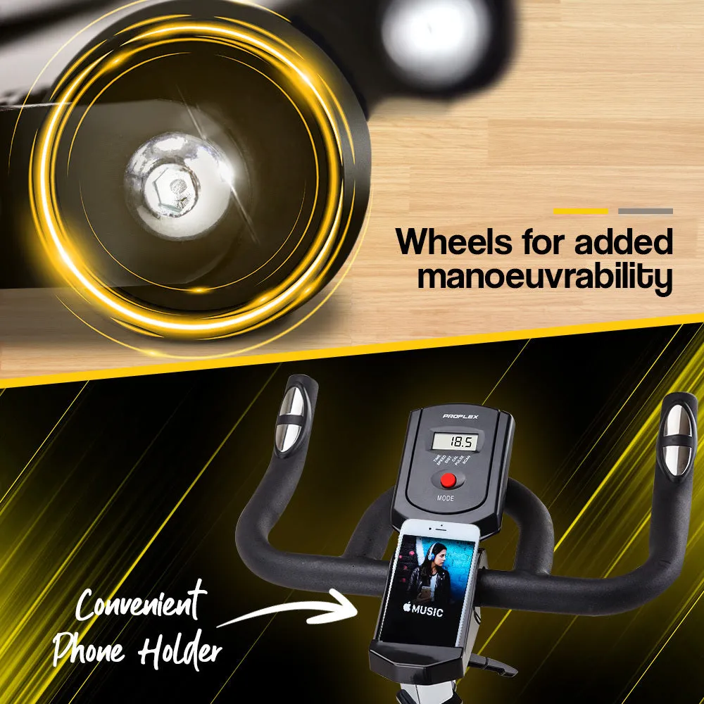 PROFLEX SPN750 II Commercial Spin Bike - Yellow