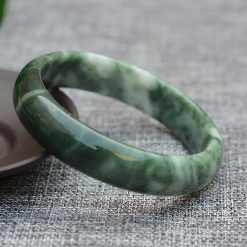 Pure Jade Bangle Bracelet