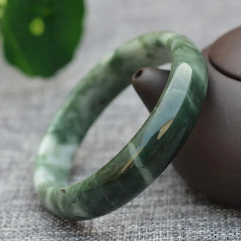 Pure Jade Bangle Bracelet