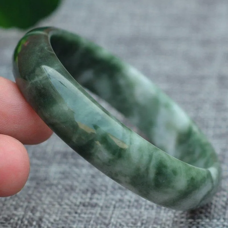Pure Jade Bangle Bracelet