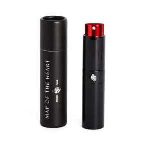 Refillable travel vile