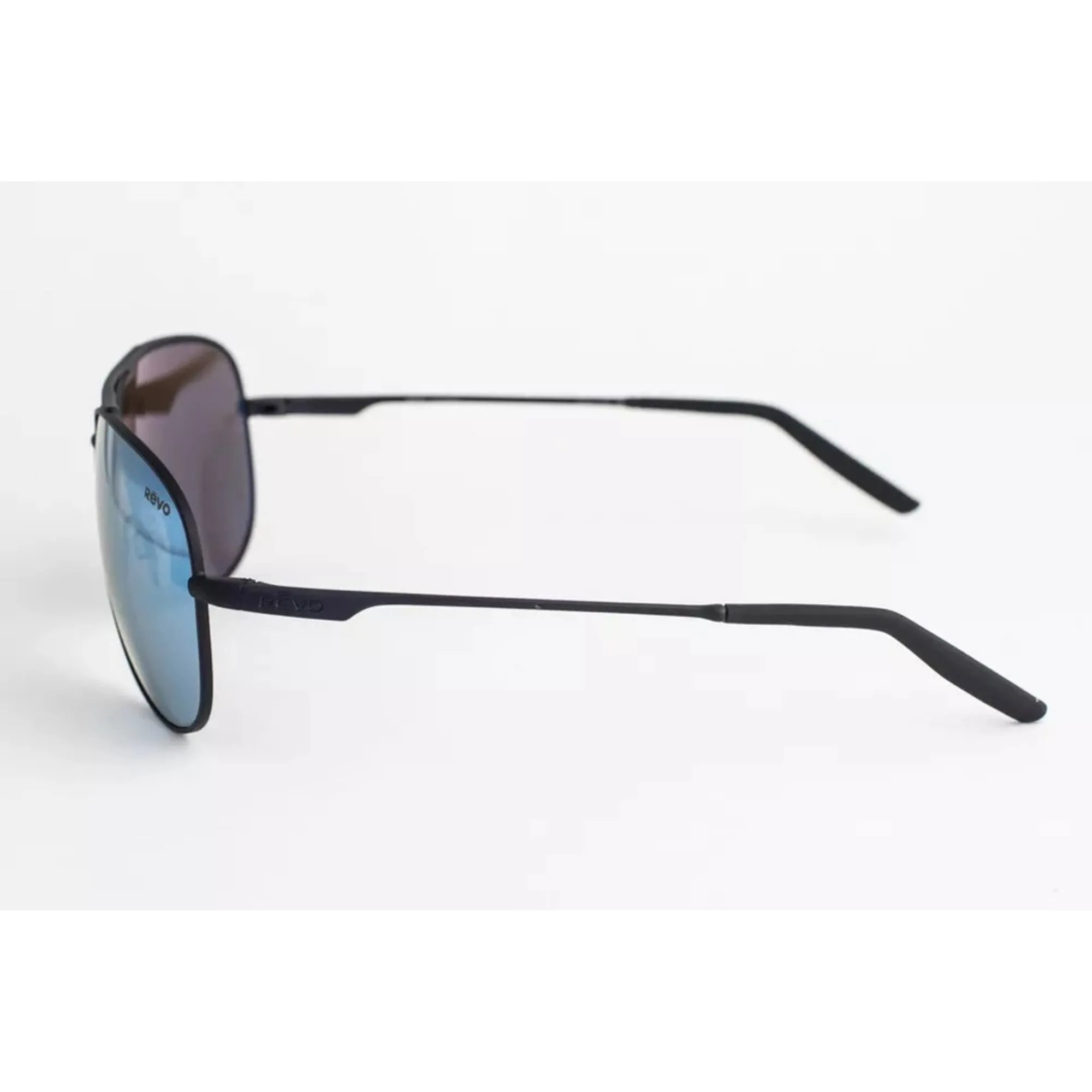 Revo Men's Sunglasses - Windspeed Blue Lense Full Rim Aviator Frame | 3087 01 BL