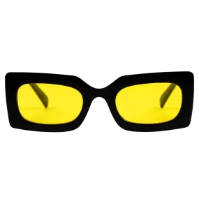 Rhubic Sunglasses in Black/Yellow