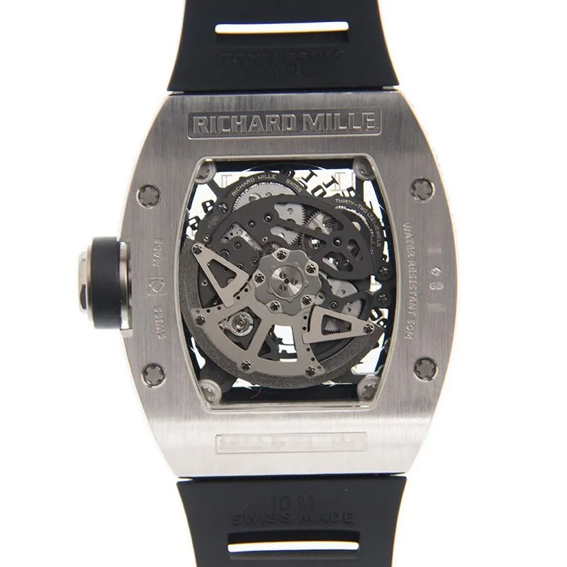 Richard Mille Automatic Men's 18kt White Gold Watch RM010