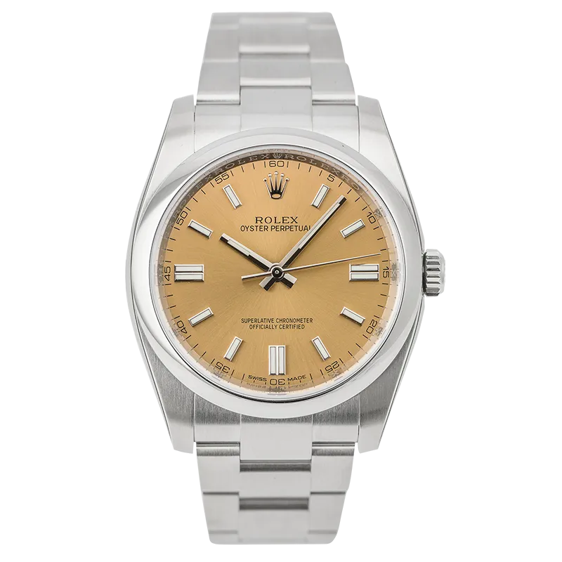 Rolex DateJust 36mm Yellow Gold and Steel White/Roman 116203