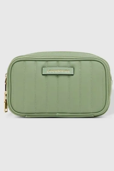 ROSIE COSMETIC CASE RECYCLED SAGE