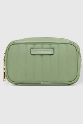 ROSIE COSMETIC CASE RECYCLED SAGE