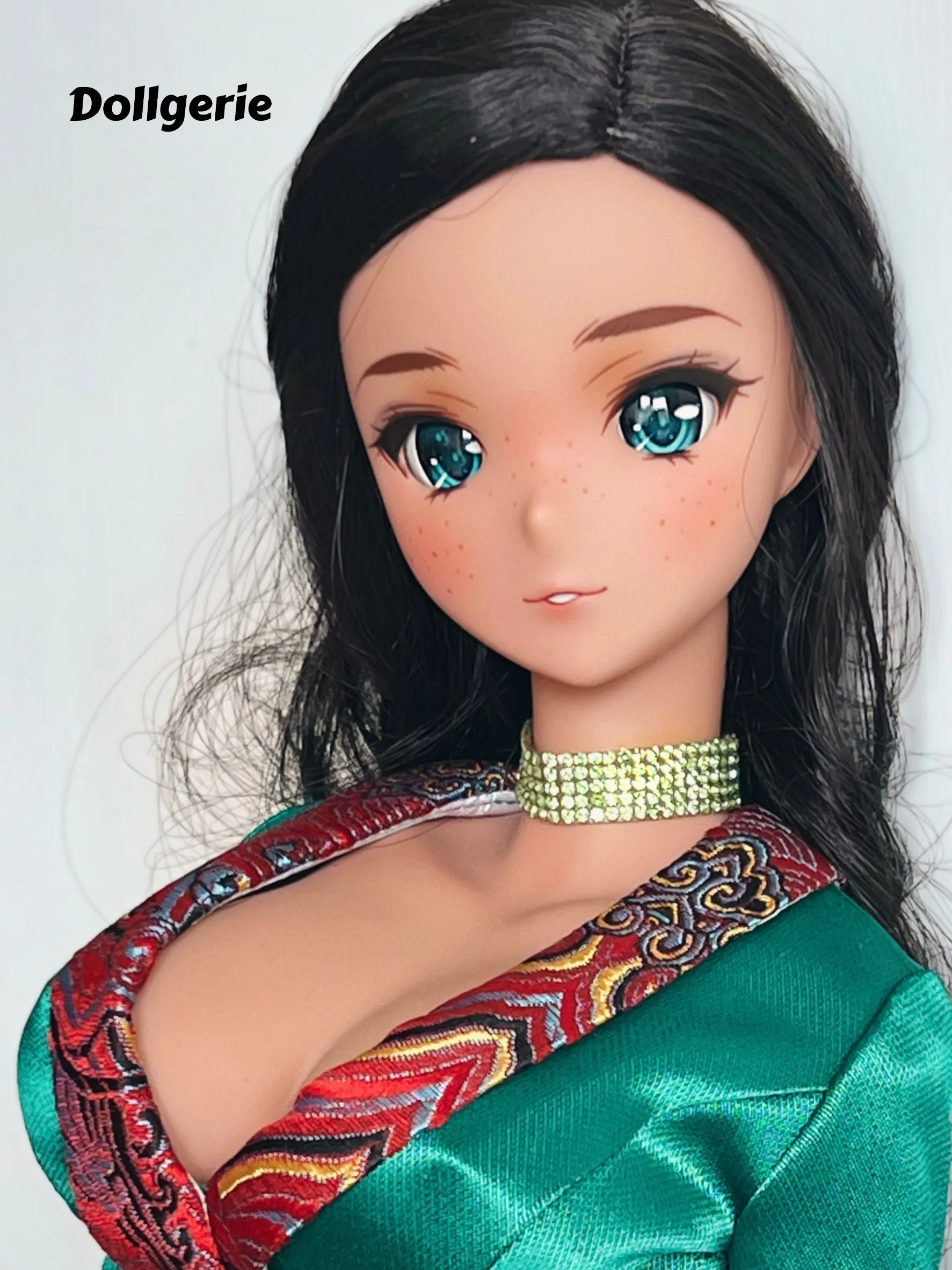 Royal Jade Crystal Choker (from dollsories)