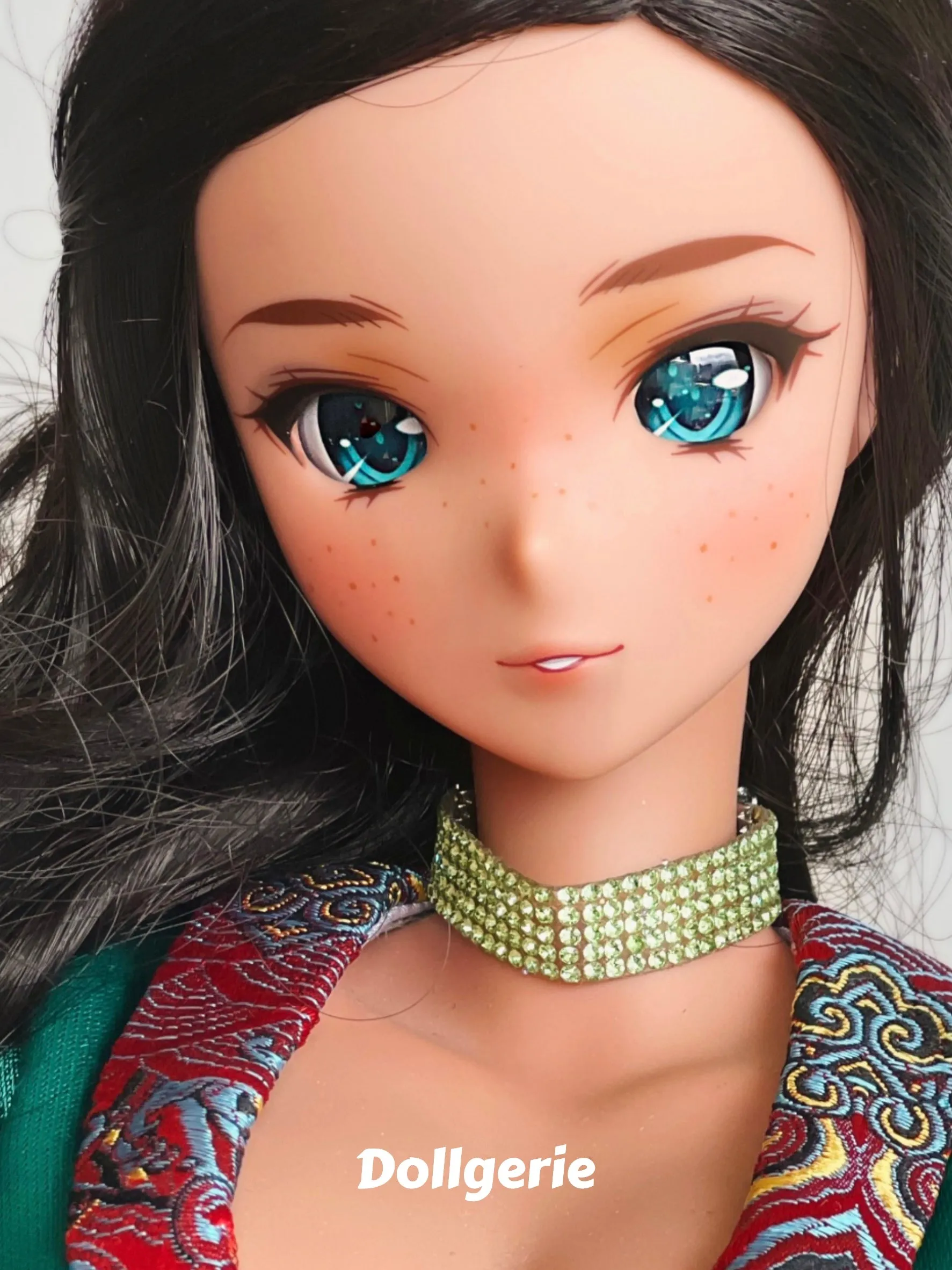 Royal Jade Crystal Choker (from dollsories)