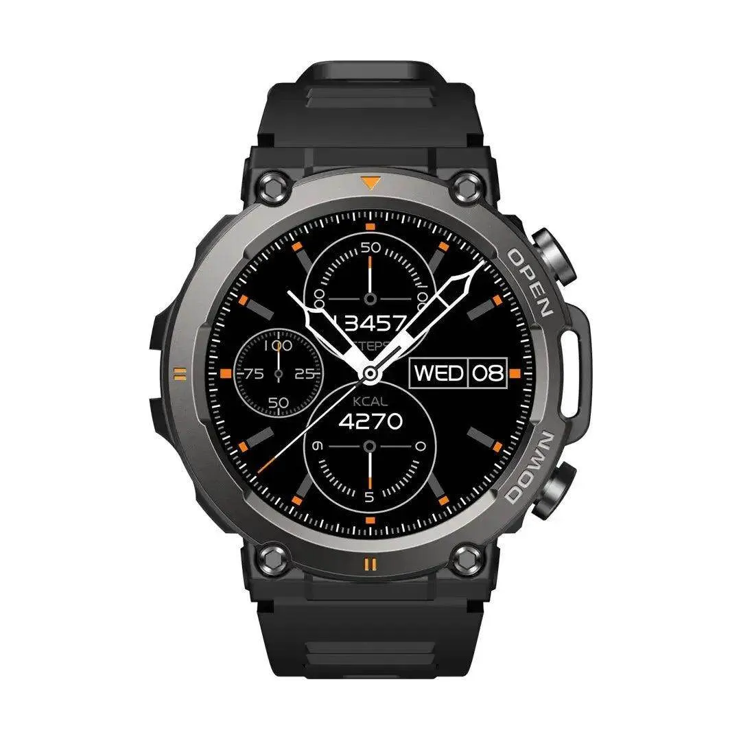 Rugged Fitness Sports Smartwatch for Men