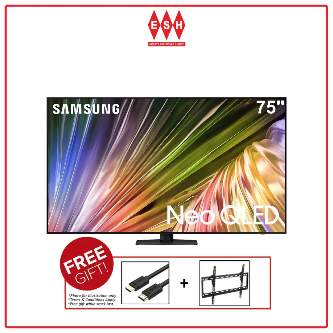 Samsung QA75QN87DAKXXM 75 Inch Neo QLED 4K QN87D Smart TV (2024)