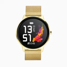 Sekonda Flex Smartwatch | Gold Case & Mesh Strap | 40527