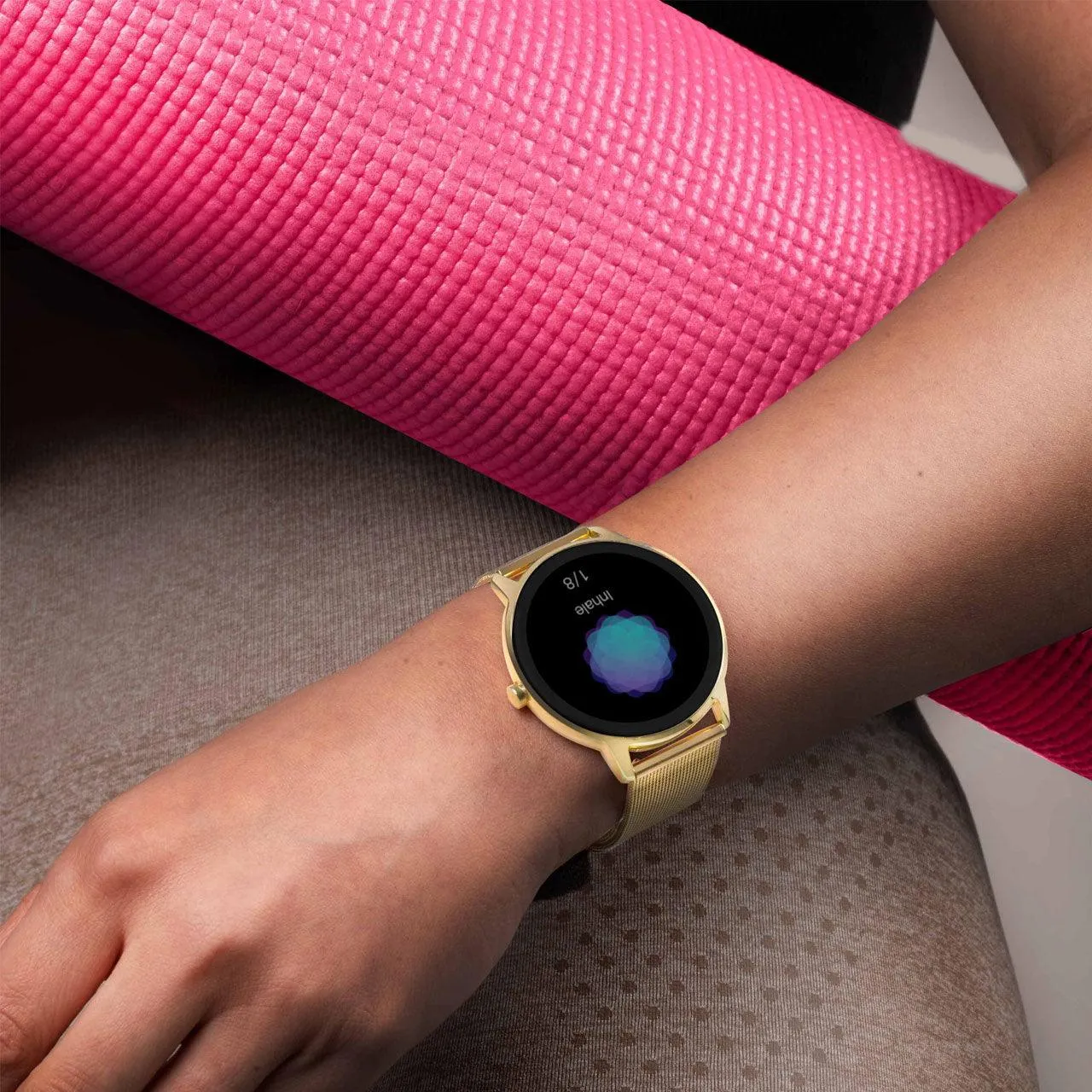 Sekonda Flex Smartwatch | Gold Case & Mesh Strap | 40527