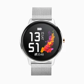 Sekonda Flex Smartwatch | Silver Case & Mesh Strap | 40526