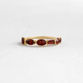 Shape Shifter Band in Garnet
